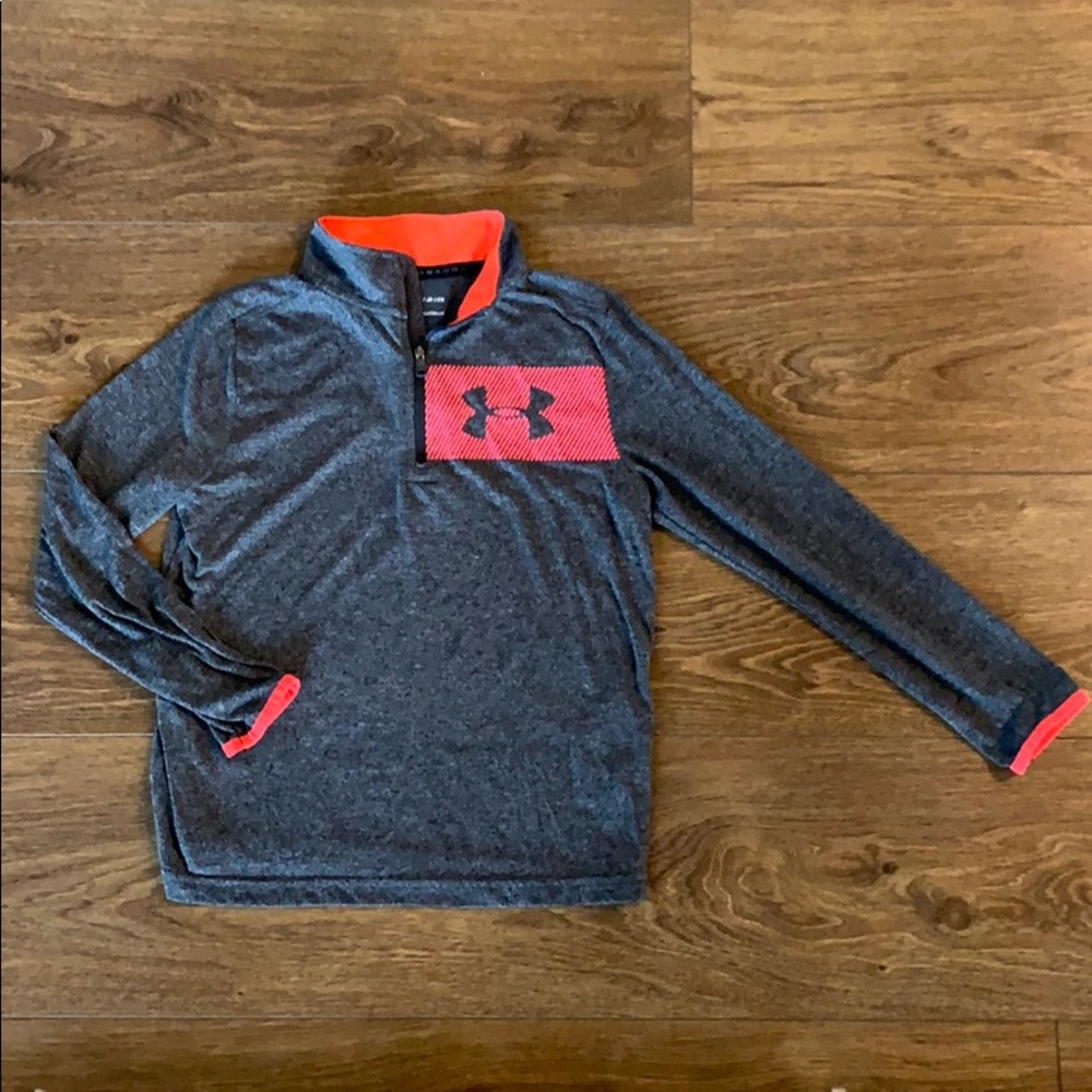 Boy’s Under Armour Long Sleeve Quarter Zip Shirt